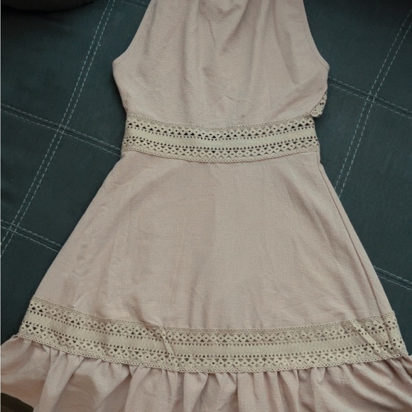 SHEIN Beige Backless Dress - Picture 1 of 2